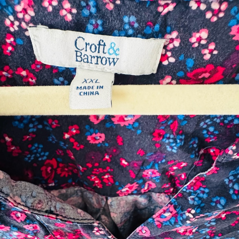 Croft & Barrow Multicolor Floral Blouse - Picture 3 of 8